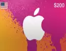 Apple Gift Card USD 200 (US)